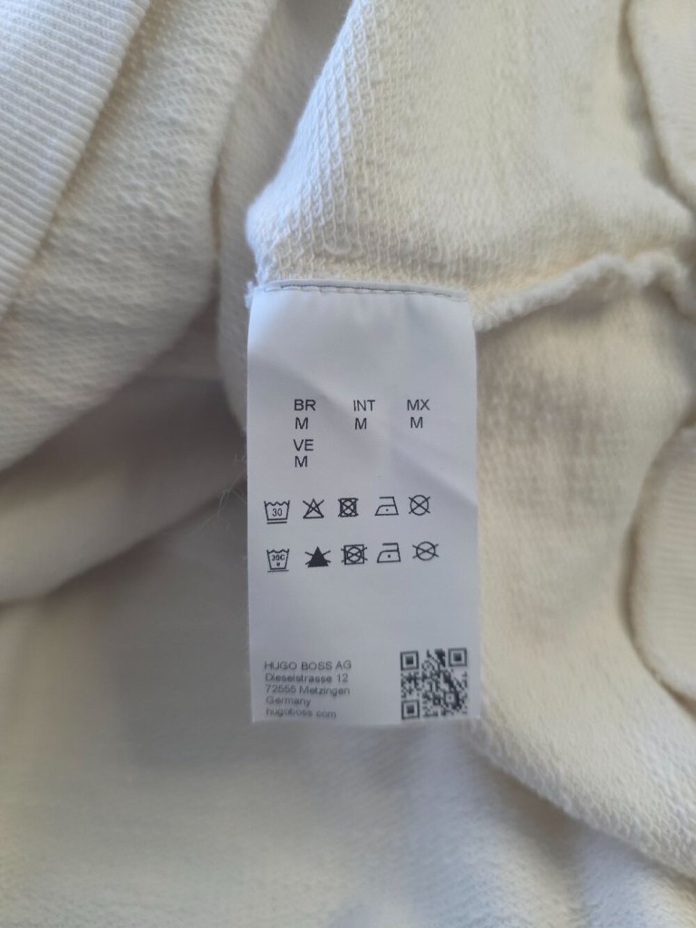 Hugo Boss Doplin Embroidered Calligraphy Drawstring Sweatshirt Hoodie Sz M - Picture 9 of 11